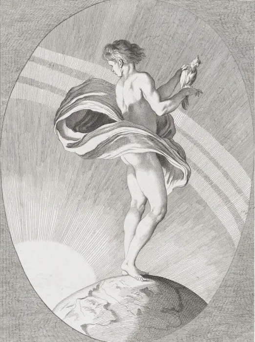 Framed Print : Sight, 1730-65. Creators: Caylus, Anne-Claude-Philippe de, Etienne Fessard Framed Print : Sight, 1730-65. Creators: Caylus, Anne-Claude-Philippe de, Etienne Fessard