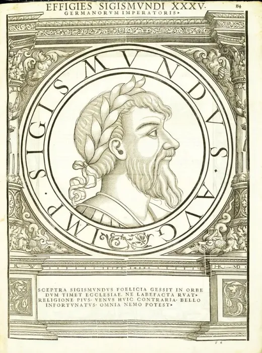 Framed Print : Sigismundus (1368 - 1437), 1559 Framed Print : Sigismundus (1368 - 1437), 1559