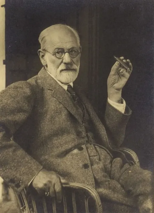 Framed Print : Sigmund Freud, ca 1921 Framed Print : Sigmund Freud, ca 1921
