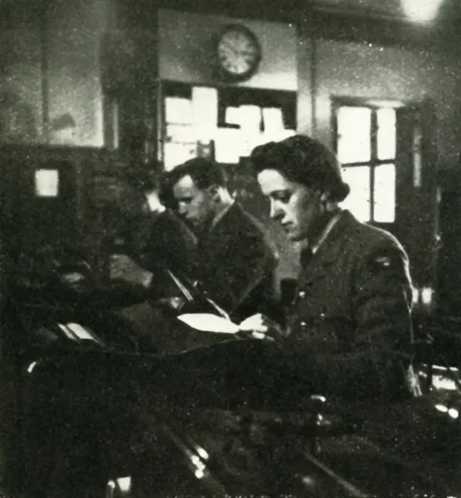 Framed Print : On Signals Duty, c1943. Creator: Cecil Beaton Framed Print : On Signals Duty, c1943. Creator: Cecil Beaton