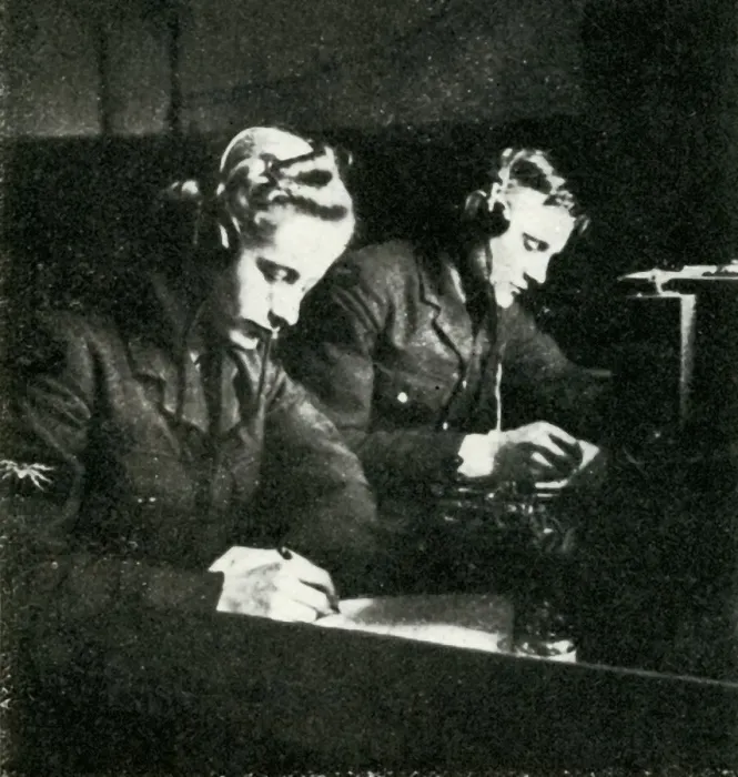 Framed Print : On Signals Duty, c1943. Creator: Cecil Beaton Framed Print : On Signals Duty, c1943. Creator: Cecil Beaton