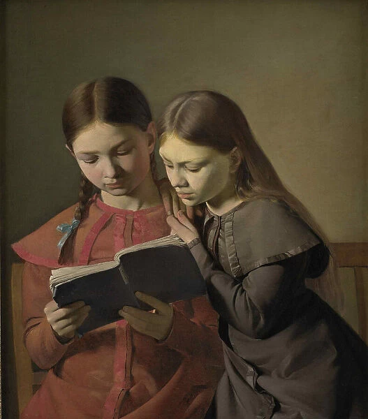 Signe and Henriette Hansen, sisters of the artist, 1826