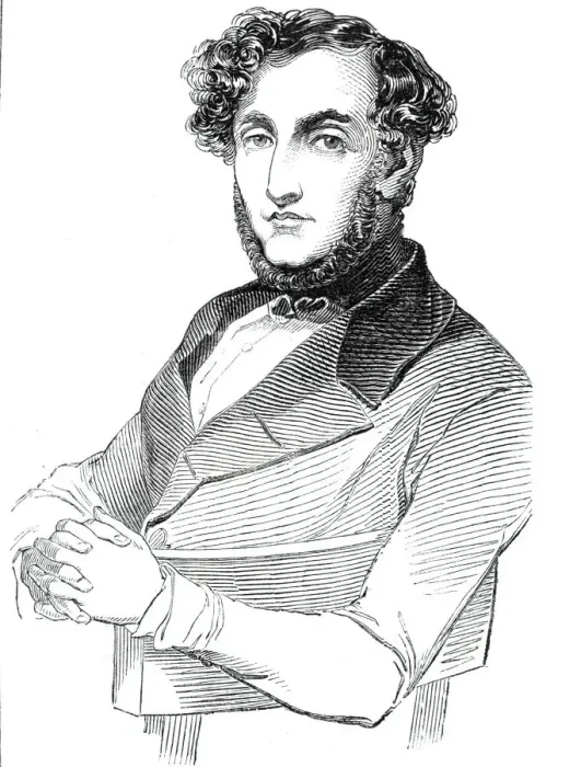 Framed Print : Signor Costa, 1844. Creator: Unknown Framed Print : Signor Costa, 1844. Creator: Unknown