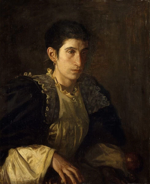 Signora Gomez d Arza, 1901-2. Creator: Thomas Eakins