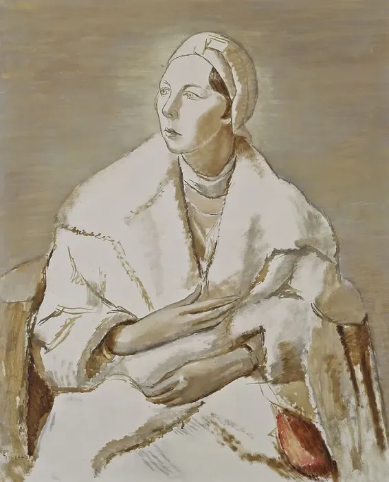 Framed Print : Sigrid Hjertén, 1931. Creator: Isaac Grünewald Framed Print : Sigrid Hjertén, 1931. Creator: Isaac Grünewald