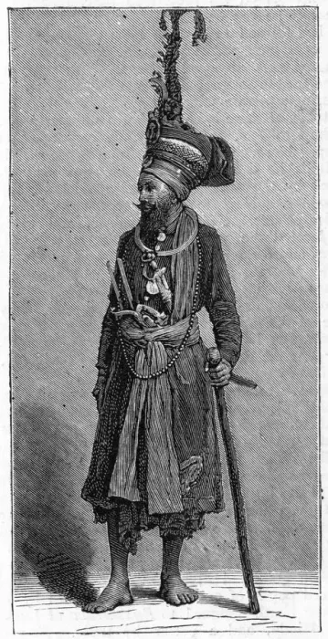 Framed Print : Sikh chief, 1886 Framed Print : Sikh chief, 1886