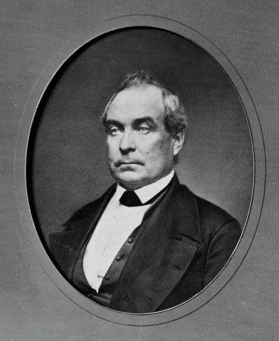Framed Print : Silas Wright of New York, between 1855 and 1865. Creator: Unknown Framed Print : Silas Wright of New York, between 1855 and 1865. Creator: Unknown