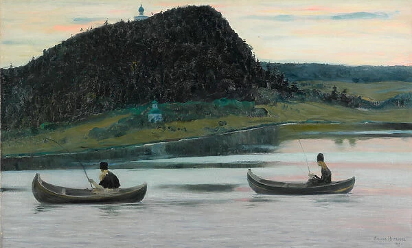 Silence, 1903. Found in the collection of State Tretyakov Gallery, Moscow