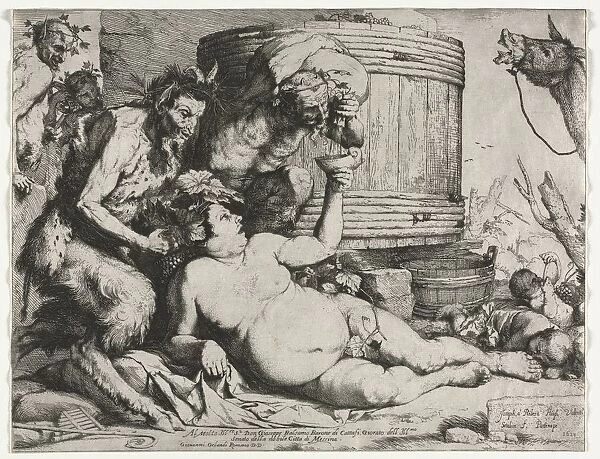 Silenus, 1628. Creator: Jusepe de Ribera (Spanish, 1591-1652)