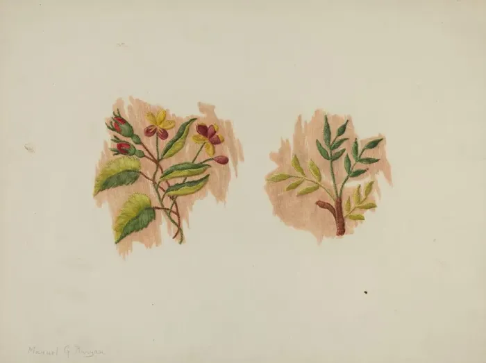 Framed Print : Silk Petticoat (Fragment), c. 1939. Creator: Manuel G. Runyan Framed Print : Silk Petticoat (Fragment), c. 1939. Creator: Manuel G. Runyan