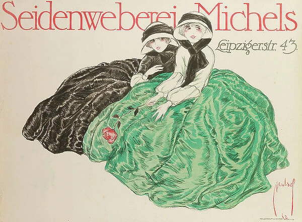 The silk-weaving company Michels, 1912. Creator: Deutsch (Dryden), Ernst (1883-1938)