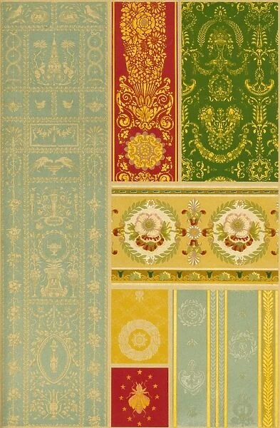 Silk-weaving, Germany, 18th and 19th centuries, (1898). Creator: Unknown