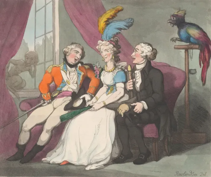 Framed Print : A Silly, June 26, 1800. June 26, 1800. Creator: Thomas Rowlandson Framed Print : A Silly, June 26, 1800. June 26, 1800. Creator: Thomas Rowlandson