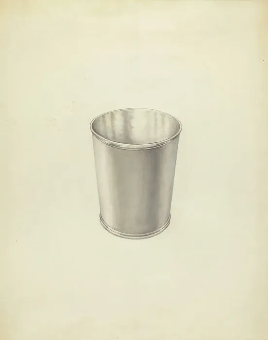 Framed Print : Silver Beaker, 1935 / 1942. Creator: Hester Duany Framed Print : Silver Beaker, 1935 / 1942. Creator: Hester Duany