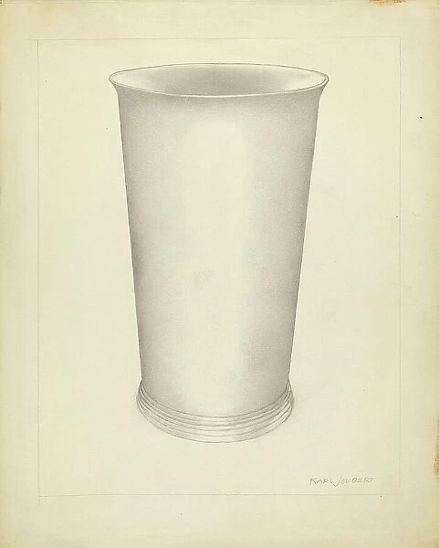 Silver Beaker, 1935 / 1942. Creator: Karl Joubert