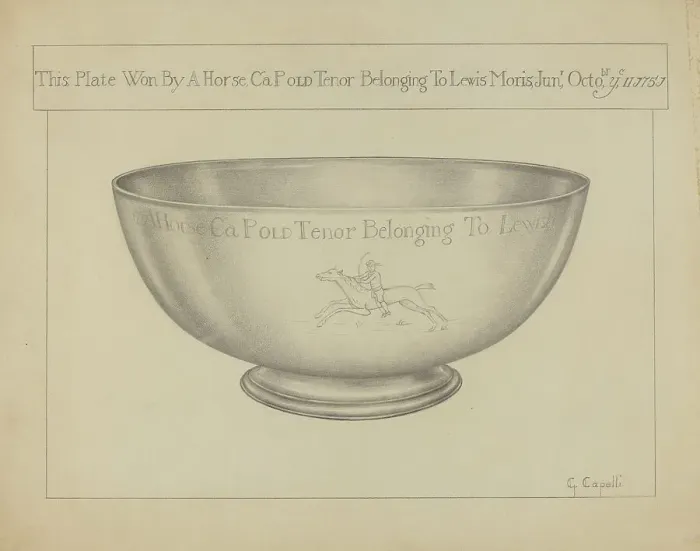 Framed Print : Silver Bowl, c. 1936. Creator: Giacinto Capelli Framed Print : Silver Bowl, c. 1936. Creator: Giacinto Capelli