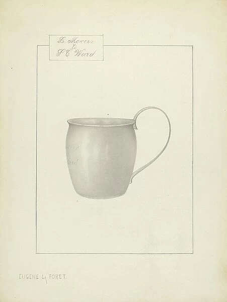 Silver Cup, 1935 / 1942. Creator: Eugene La Foret