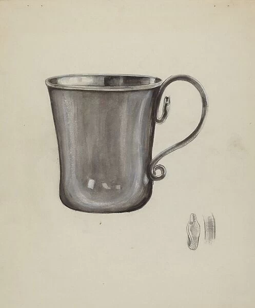 Silver Cup, c. 1936. Creator: Cecily Edwards