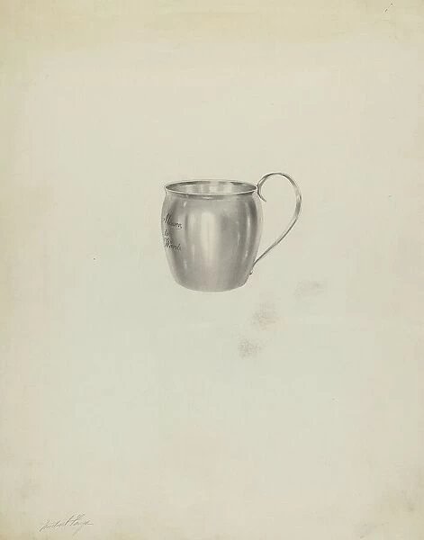 Silver Cup, c. 1938. Creator: Michael Fenga
