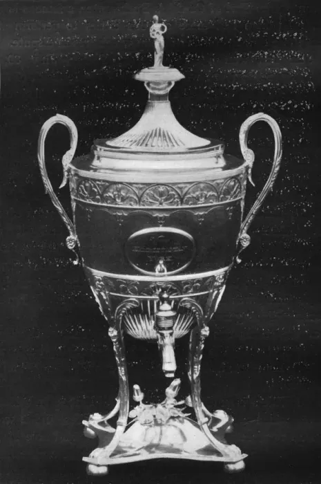 Framed Print : Silver Cup, York, 1796 - Won by Hambletonian, 1911 Framed Print : Silver Cup, York, 1796 - Won by Hambletonian, 1911