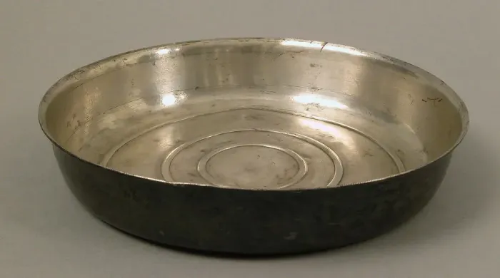 Framed Print : Silver Dish, Late Roman, 3rd century. Creator: Unknown Framed Print : Silver Dish, Late Roman, 3rd century. Creator: Unknown