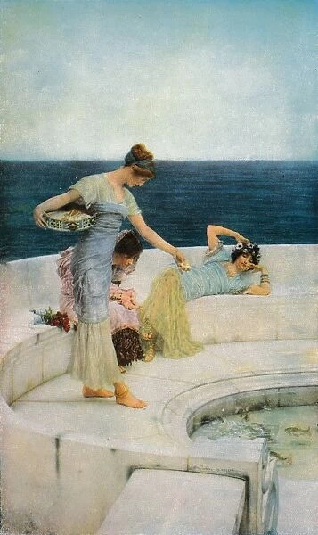 Silver Favourites, c1903, (1918). Artist: Sir Lawrence Alma-Tadema