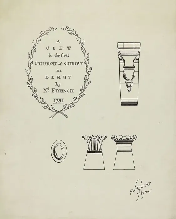 Framed Print : Silver Flagon: Detail, c. 1936. Creator: Lawrence Flynn Framed Print : Silver Flagon: Detail, c. 1936. Creator: Lawrence Flynn