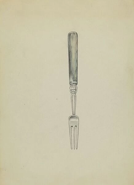 Silver Fork, c. 1936. Creator: Herbert Russin