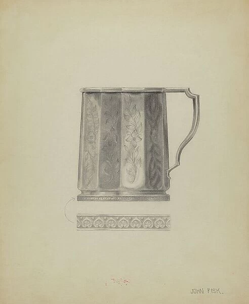 Silver Mug, c. 1936. Creator: John Fisk