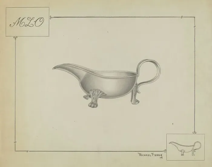 Framed Print : Silver Pitcher, c. 1936. Creator: Michael Fenga Framed Print : Silver Pitcher, c. 1936. Creator: Michael Fenga