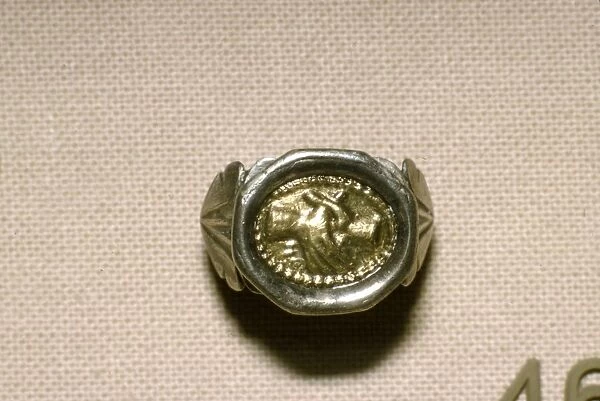Silver Ring, Roman, 4th century