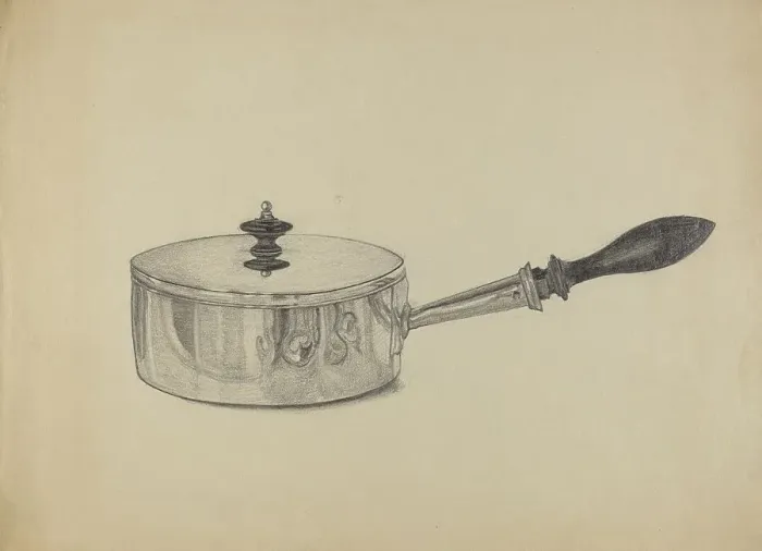 Framed Print : Silver Serving Dish, c. 1936. Creator: S. Brodsky Framed Print : Silver Serving Dish, c. 1936. Creator: S. Brodsky