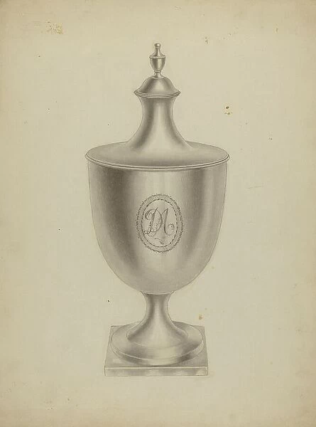 Silver Sugar Bowl, 1935 / 1942. Creator: Michael Fenga