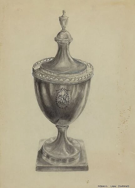 Silver Sugar Bowl, 1935 / 1942. Creator: Francis Law Durand