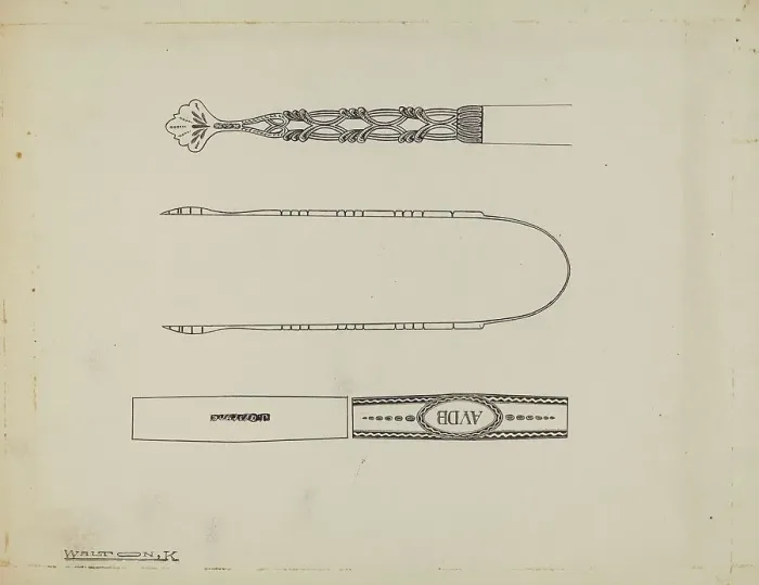 Framed Print : Silver Sugar Tongs, c. 1939. Creator: Kalamian Walton Framed Print : Silver Sugar Tongs, c. 1939. Creator: Kalamian Walton