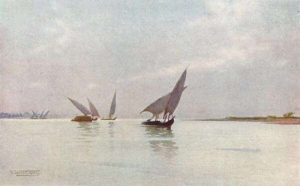 A Silvery Day on the Nile, c1880, (1904). Artist: Robert George Talbot Kelly