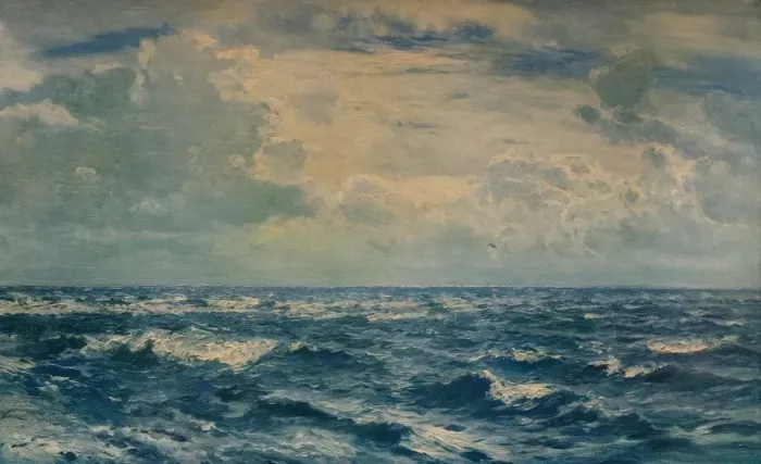 Framed Print : A Silvery Day West of the Needles, Isle of Wight, 1932. Artist: Henry Moore Framed Print : A Silvery Day West of the Needles, Isle of Wight, 1932. Artist: Henry Moore