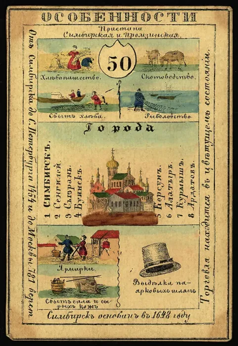 Framed Print : Simbirsk Province, 1856. Creator: Unknown Framed Print : Simbirsk Province, 1856. Creator: Unknown
