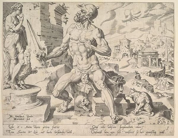 Simeon, from the series The Twelve Patriarchs, 1550. Creator: Dirck Volkertsen Coornhert