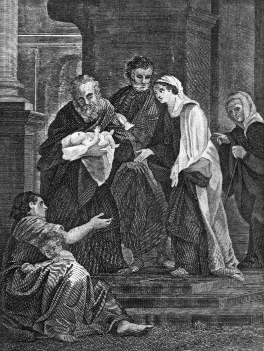 Framed Print : Simeons benediction, 1814 Framed Print : Simeons benediction, 1814