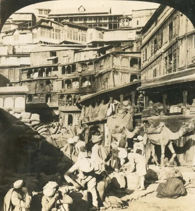 Framed Print : Simla, India, c1909. Creator: George Rose Framed Print : Simla, India, c1909. Creator: George Rose