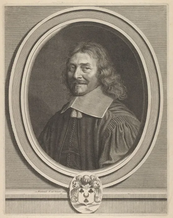 Framed Print : Simon Dreux d Aubray, 1658. Creator: Robert Nanteuil Framed Print : Simon Dreux d Aubray, 1658. Creator: Robert Nanteuil