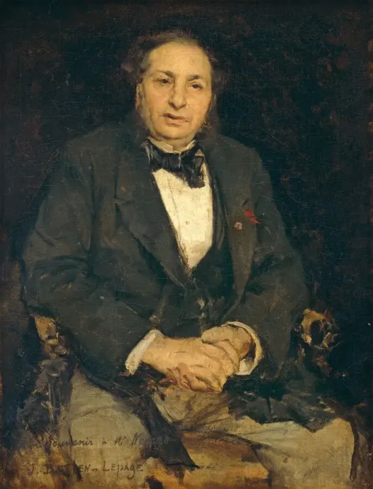 Framed Print : Simon Hayem, 1875. Creator: Jules Bastien-Lepage Framed Print : Simon Hayem, 1875. Creator: Jules Bastien-Lepage