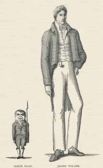 Framed Print : Simon Paap (1789-1828 ) and James Toller (1798-1818), c1894 Framed Print : Simon Paap (1789-1828 ) and James Toller (1798-1818), c1894