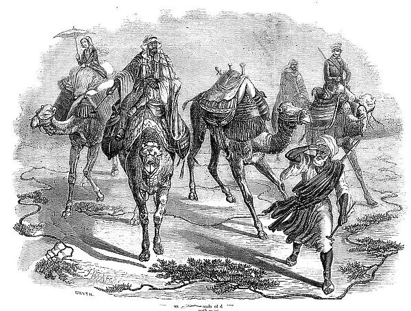 Simoom in the Desert, 1857. Creator: Smyth