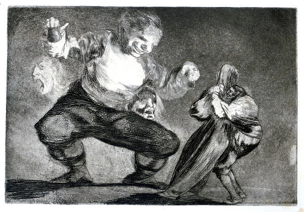 Simpleton, 1819-1823. Artist: Francisco Goya