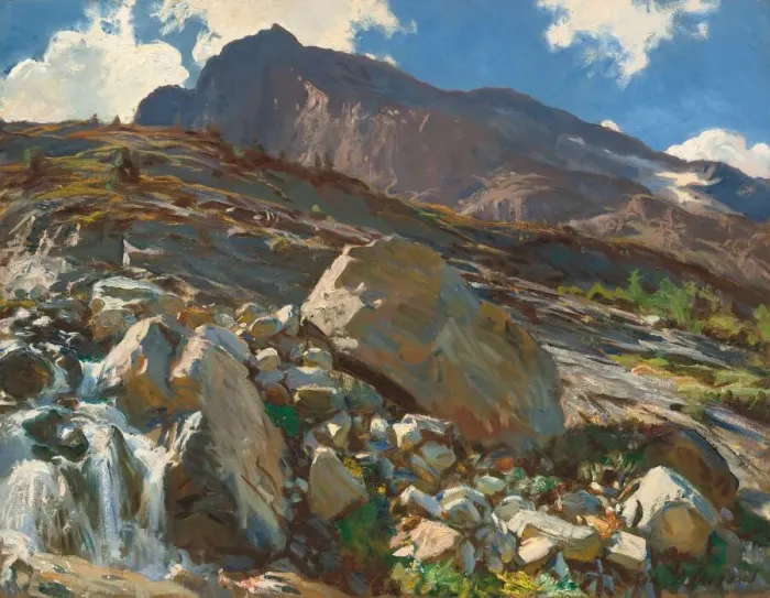 Framed Print : Simplon Pass, 1911. Creator: John Singer Sargent Framed Print : Simplon Pass, 1911. Creator: John Singer Sargent