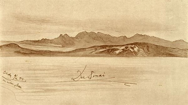 Sinai, Egypt, 1898. Creator: Christian Wilhelm Allers