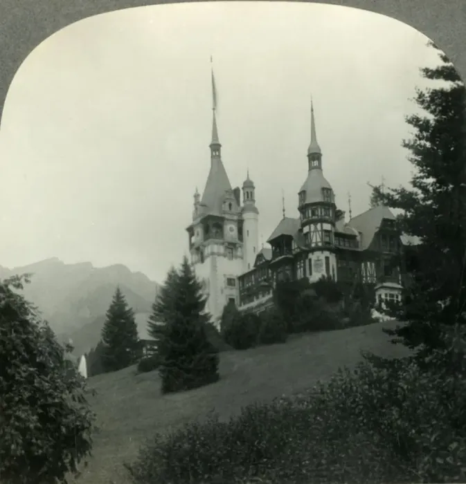 Framed Print : Sinaia, a Playground for Kings - the Royal Castle and Summer Palace of the King of Rumania Framed Print : Sinaia, a Playground for Kings - the Royal Castle and Summer Palace of the King of Rumania