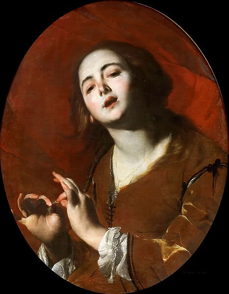 The Singer, 1650. Creator: Cavallino, Bernardo (1616-1656)
